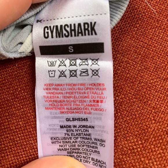 Gymshark Vital Seamless 2.0 Shorts in Light Grey Marl (size S) - Picture 8 of 8